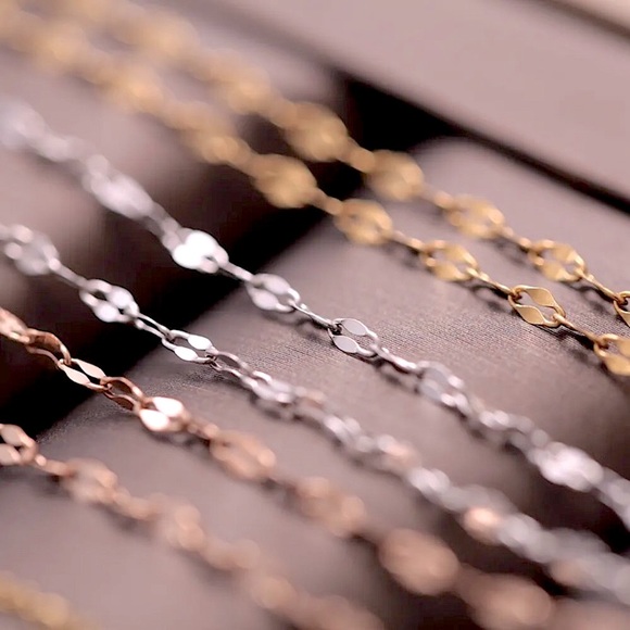 🔵𝟲𝟱%𝗢𝗙𝗙 𝗯𝘂𝗻𝗱𝗹𝗲𝘀 𝟯+🔵 NEW Lip Chain Stainless Steel Bracelet - Picture 7 of 15